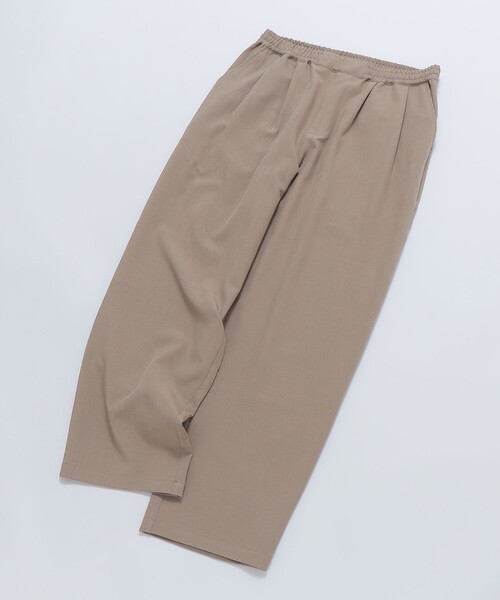 SHIPS Colors(シップス カラーズ)の「SHIPS Colors:〈吸水速乾・洗濯機可能〉2WAY ストレッチ ワイド パンツ◇(その他パンツ・メンズ・ライトグレー/ネイビー/ベージュ/ブルー/ブラック/ベージュ系/トップグレー/ダークブルー・MEDIUM/X-LARGE/LARGE)」の19枚目の写真