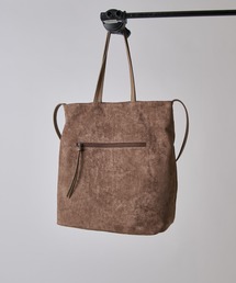 Un coeur | 【Un coeur】SUEDE DRAPE 2WAY TOTE(トートバッグ)