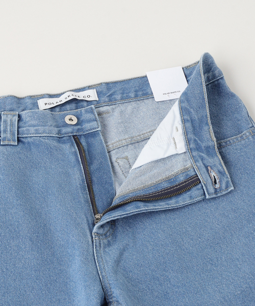 Polar Skate Co.（ポーラースケートカンパニー）の「POLAR SKATE CO. / ポーラースケートカンパニー 93 Pants（デニムパンツ・メンズ・ブルー系その他・32/34）」の2枚目の写真