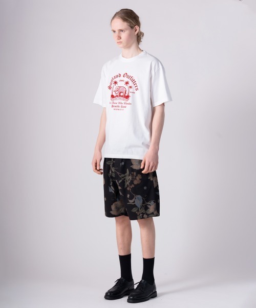 rehacer(レアセル)の「rehacer TEE : Sun Land TEE / サンランド T-shirt(Tシャツ/カットソー・メンズ・スミクロ/ピンク/ホワイト・X-LARGE/LARGE/MEDIUM/SMALL)」の15枚目の写真