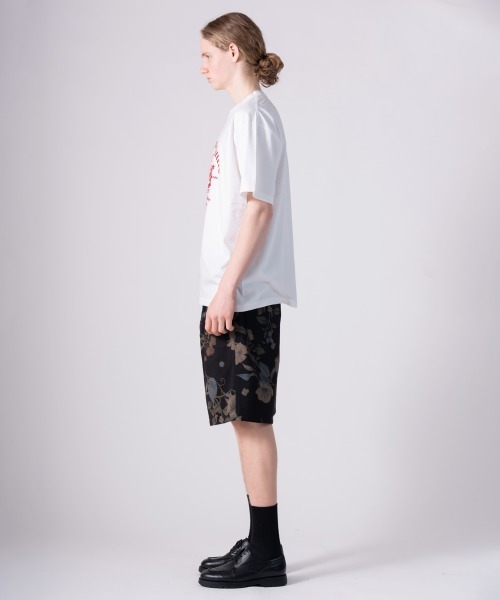 rehacer(レアセル)の「rehacer TEE : Sun Land TEE / サンランド T-shirt(Tシャツ/カットソー・メンズ・スミクロ/ピンク/ホワイト・X-LARGE/LARGE/MEDIUM/SMALL)」の16枚目の写真