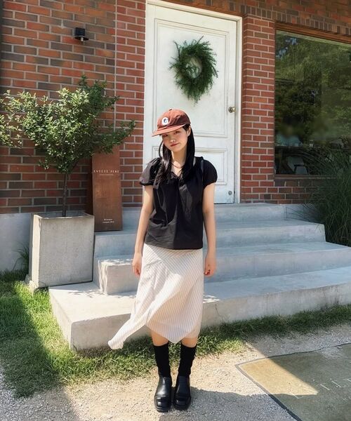 JULIAPEPE(ジュリアペペ)の「Amy Shirring Puff Blouse (Black)(シャツ/ブラウス・レディース・その他・FREE)」の8枚目の写真