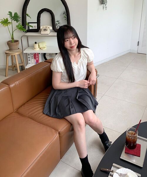 JULIAPEPE(ジュリアペペ)の「Amy Shirring Puff Blouse (Black)(シャツ/ブラウス・レディース・その他・FREE)」の17枚目の写真