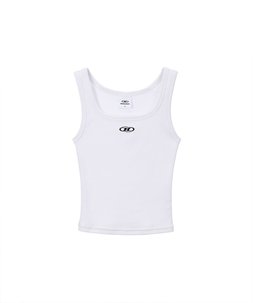 BORN TO WIN（ボーントゥウィン）の「W SYMBOL B ESSENTIAL SLEEVELESS [WHITE]（Tシャツ/カットソー・レディース・その他・1/2/3）」の2枚目の写真