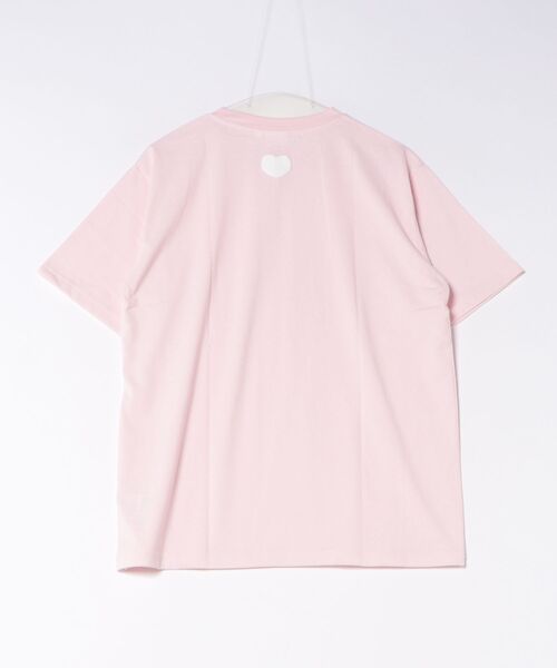 Mac-House(マックハウス)の「Esther Bunny エスターバニー ラバー×発泡プリント 半袖Tシャツ(Tシャツ/カットソー・レディース・グレー/パープル/ピンク・L/M)」の9枚目の写真