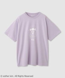 Esther Bunny エスターバニー ラバー×発泡プリント 半袖Tシャツ