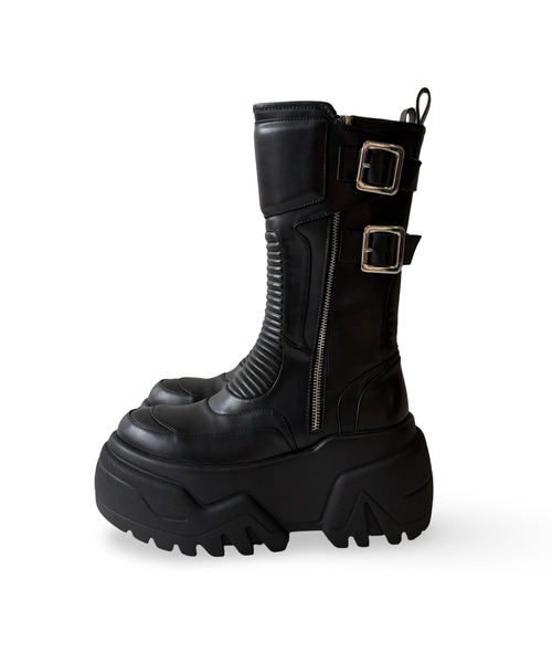 ジップデザイン 厚底ブーツ JUST ABOUT│Jeffrey Campbell OFFICIAL