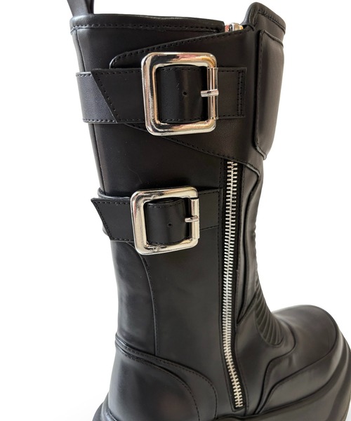 ジップデザイン 厚底ブーツ JUST ABOUT│Jeffrey Campbell OFFICIAL