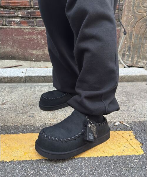 YASE(ヤセ)の「レザー スウィング 天然羊毛 クロッグ ブラック(ブーツ・レディース・その他・23cm/24cm/25cm/26cm/27cm/28cm)」の11枚目の写真