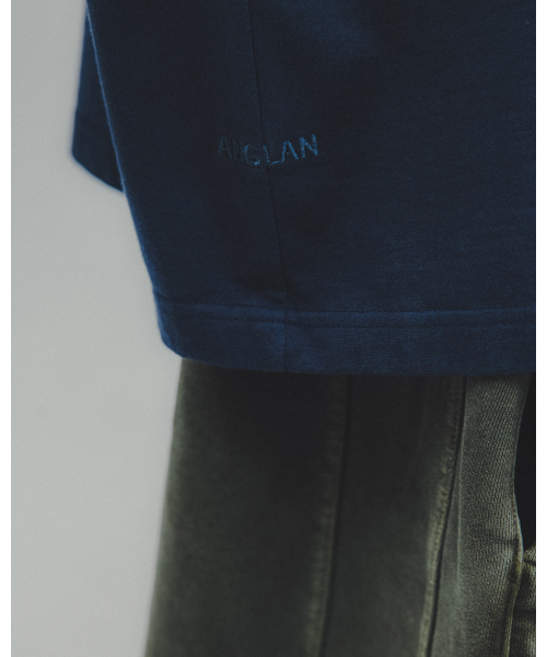 ANGLAN（アングラン）の「Essential Pocket Half Tee - Navy（Tシャツ/カットソー・メンズ・その他・1/2）」の9枚目の写真