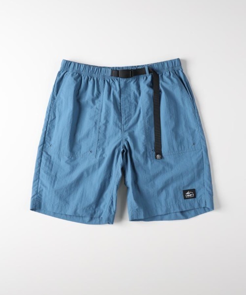 CAMP7(キャンプセブン)の「CAMP7(キャンプ7)ナイロンベルト付きショートパンツ(その他パンツ・メンズ・キャメル/パープル/ダークグレー/サックスブルー/ブラック・S/M/L/XL)」の6枚目の写真