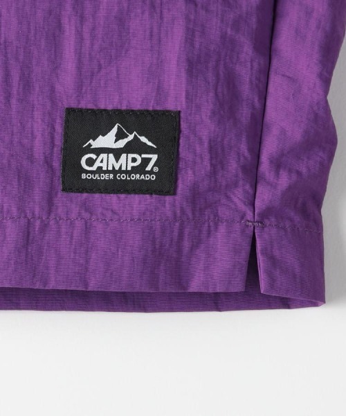 CAMP7(キャンプセブン)の「CAMP7(キャンプ7)ナイロンベルト付きショートパンツ(その他パンツ・メンズ・キャメル/パープル/ダークグレー/サックスブルー/ブラック・S/M/L/XL)」の13枚目の写真