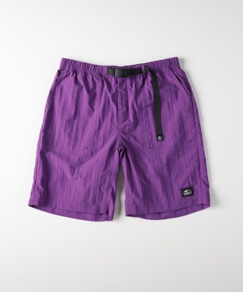 CAMP7(キャンプセブン)の「CAMP7(キャンプ7)ナイロンベルト付きショートパンツ(その他パンツ・メンズ・キャメル/パープル/ダークグレー/サックスブルー/ブラック・S/M/L/XL)」の15枚目の写真