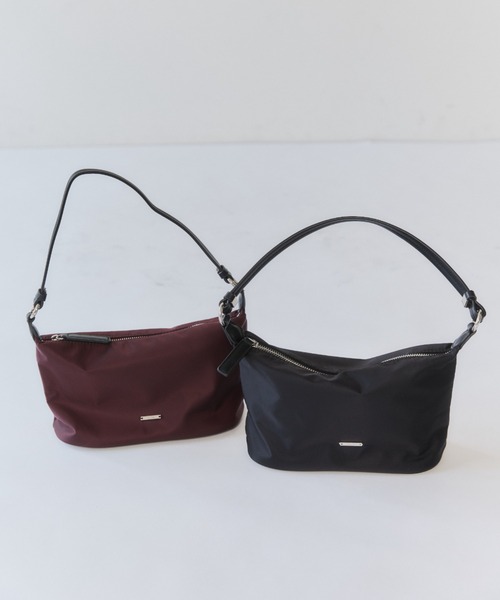 VION(ヴィオン)の「ミニナイロンショルダーバッグ / Mini Nylon Shoulder Bag(ショルダーバッグ・レディース・ブラウン/ブラック/ボルドー・FREE)」の18枚目の写真