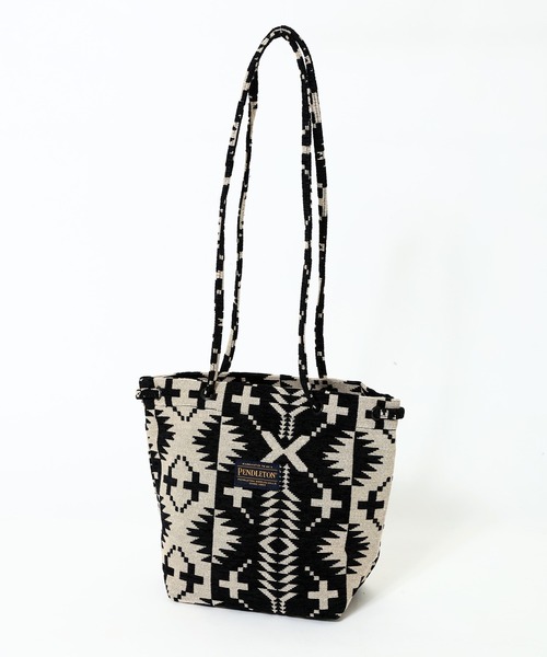 PENDLETON(ペンドルトン)の「PENDLETON ペンドルトン SPIDER ROCK GOBELINS BUCKET BAG スパイダーロック ゴブラン バケットバッグ(ショルダーバッグ・レディース・ブラック/ブルー・FREE)」の14枚目の写真
