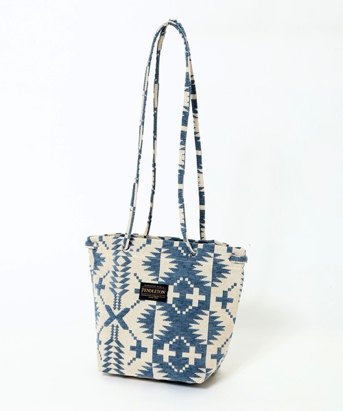 PENDLETON(ペンドルトン)の「PENDLETON ペンドルトン SPIDER ROCK GOBELINS BUCKET BAG スパイダーロック ゴブラン バケットバッグ(ショルダーバッグ・レディース・ブラック/ブルー・FREE)」の15枚目の写真