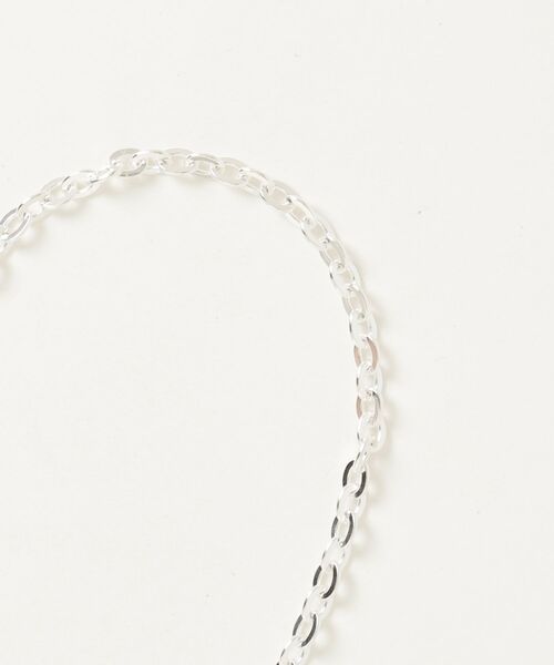 Ray BEAMS（レイビームス）の「SaskiaBarbelleNL（ネックレス・レディース・シルバー・ONE SIZE）」の2枚目の写真