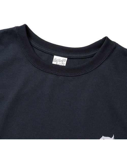 CALEE(キャリー)の「MULTI FUNCTION LOGO N/S TEE(タンクトップ・メンズ・ブラック/オレンジ系その他/ホワイト/イエロー系その他・MEDIUM/LARGE)」の9枚目の写真