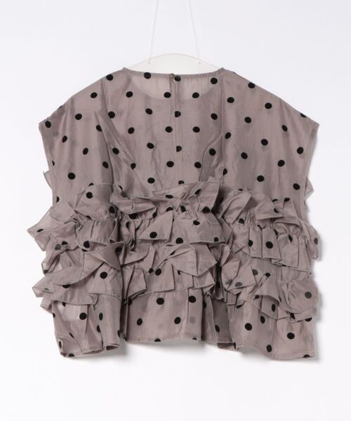 M y u(ミュー)の「フラワーブーケドットブラウス(シャツ/ブラウス・レディース・GRAY/WHITE/BLACK・ML)」の15枚目の写真