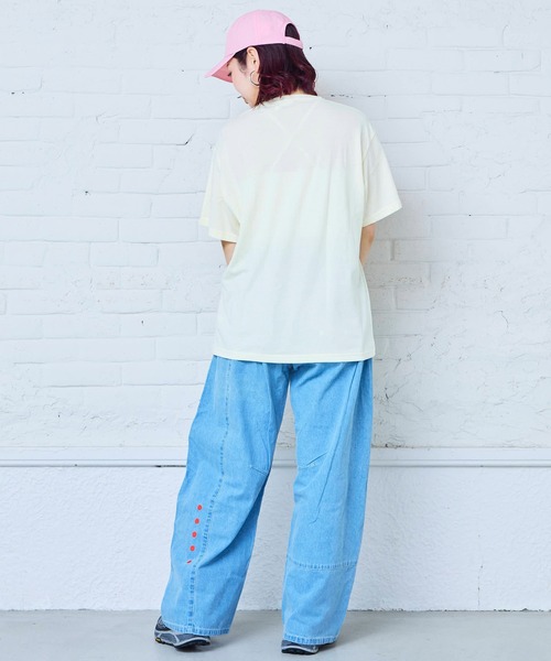 MARKEY'S(マーキーズ)の「【別注】Casper プリント半袖Tシャツ/おとな(Tシャツ/カットソー・レディース・ラベンダー/オフホワイト/ホワイト・160cm)」の6枚目の写真
