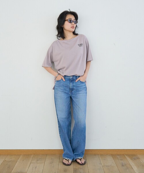 upperhights(アッパーハイツ)の「【追加】【新色登場】【upper hights/アッパーハイツ】THE NICE MIDRISE ミッドライズワイドデニム/洗濯機洗い可/日本製(デニムパンツ・レディース・ダークブラウン/ブルー・24/23/22/21/25)」の11枚目の写真