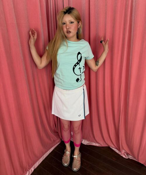 FANCY CLUB(ファンシークラブ)の「クレフシンボルTシャツ (ミント) F26QB143(Tシャツ/カットソー・レディース・その他・ONE)」の12枚目の写真