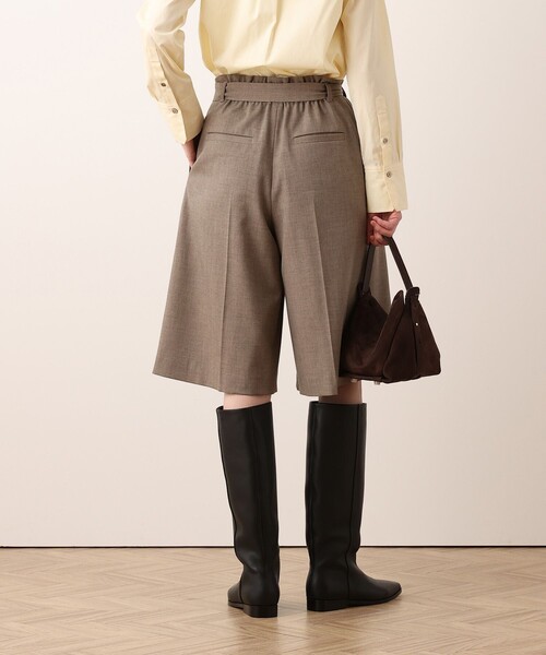 allureville(アルアバイル)の「キュロットパンツ(その他パンツ・レディース・ブラック/グレイッシュベージュ・1/2)」の12枚目の写真