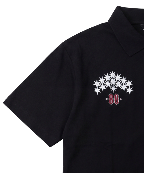 IDWS(アイドンワナセル)の「Star Ridge Polo Shirt Black(ポロシャツ・レディース・その他・1/2/0)」の6枚目の写真