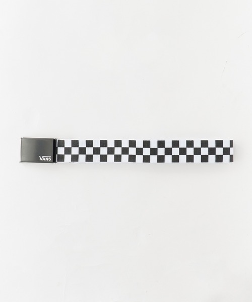 VANS（バンズ）の「VANS/ヴァンズ DEPPSTER II WEB BELT ガチャベルト チェック ブロックチェック 市松模様 2026年 夏 夏服（ベルト・メンズ・チェック・FREE）」の9枚目の写真