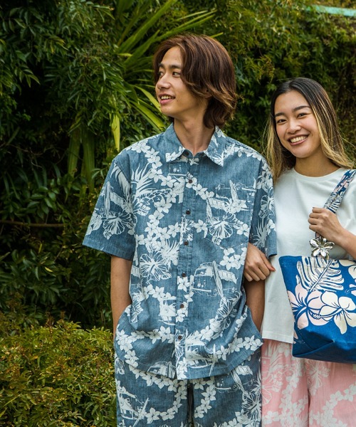 セール】ﾊﾜｲ綿ｱﾛﾊｼｬﾂ（シャツ/ブラウス）｜LOCALMOTION HAWAII