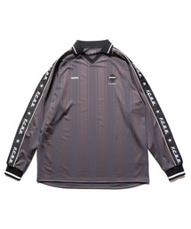 SHADOW WEAVE STRIPE L/S TOP