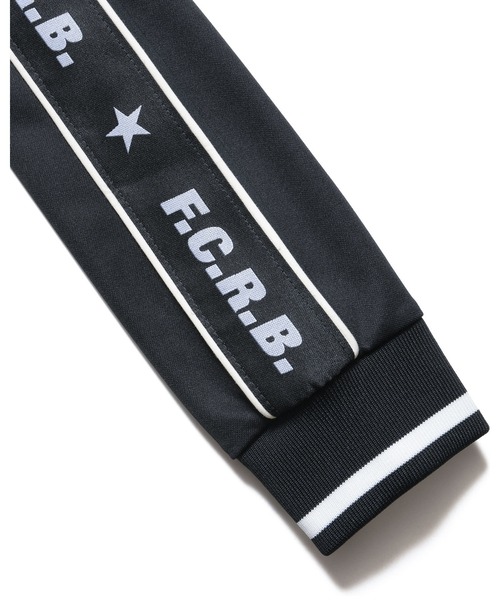 F.C.Real Bristol（エフシーレアルブリストル）の「SHADOW WEAVE STRIPE L/S TOP（Tシャツ/カットソー・メンズ・ブラック/オレンジ/チャコールグレー・X-LARGE/SMALL/MEDIUM/LARGE）」の8枚目の写真