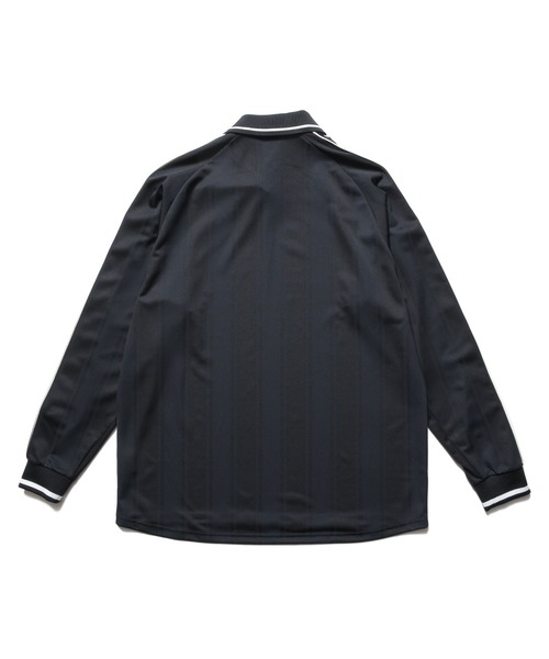 F.C.Real Bristol（エフシーレアルブリストル）の「SHADOW WEAVE STRIPE L/S TOP（Tシャツ/カットソー・メンズ・ブラック/オレンジ/チャコールグレー・X-LARGE/SMALL/MEDIUM/LARGE）」の10枚目の写真
