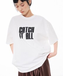 ロゴプリント オーバーサイズ Tシャツ｜2タイプ