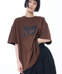 ロゴプリント オーバーサイズ Tシャツ|2タイプ