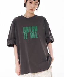 ロゴプリント オーバーサイズ Tシャツ｜2タイプ