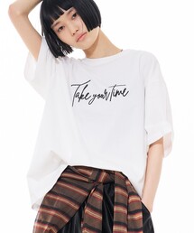NOMINE | ロゴプリント オーバーサイズ Tシャツ｜2タイプ(Tシャツ/カットソー)