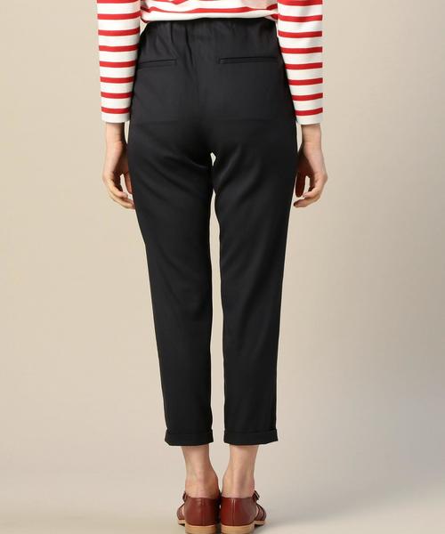 BEAUTY&YOUTH UNITED ARROWS（ビューティーアンドユースユナイテッドアローズ）の「BY テンセルナイロン ウエストギャザー9分丈パンツ◆（その他パンツ・レディース・ブラック/ナチュラル/ピンク/ネイビー・MEDIUM/SMALL）」の18枚目の写真