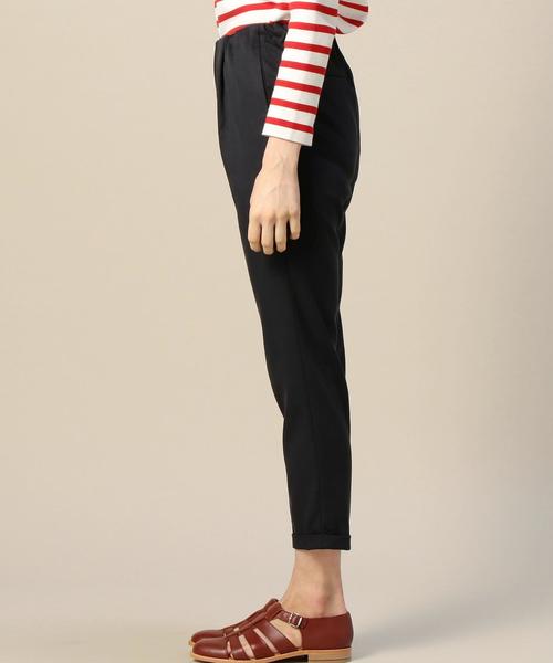 BEAUTY&YOUTH UNITED ARROWS（ビューティーアンドユースユナイテッドアローズ）の「BY テンセルナイロン ウエストギャザー9分丈パンツ◆（その他パンツ・レディース・ブラック/ナチュラル/ピンク/ネイビー・MEDIUM/SMALL）」の12枚目の写真