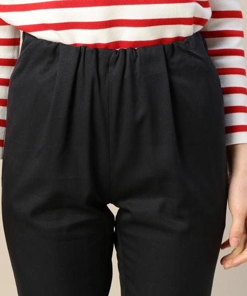 BEAUTY&YOUTH UNITED ARROWS（ビューティーアンドユースユナイテッドアローズ）の「BY テンセルナイロン ウエストギャザー9分丈パンツ◆（その他パンツ・レディース・ブラック/ナチュラル/ピンク/ネイビー・MEDIUM/SMALL）」の14枚目の写真