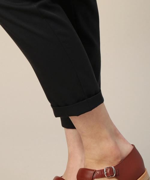 BEAUTY&YOUTH UNITED ARROWS（ビューティーアンドユースユナイテッドアローズ）の「BY テンセルナイロン ウエストギャザー9分丈パンツ◆（その他パンツ・レディース・ブラック/ナチュラル/ピンク/ネイビー・MEDIUM/SMALL）」の17枚目の写真