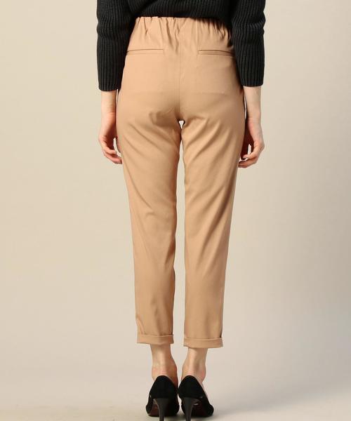 BEAUTY&YOUTH UNITED ARROWS（ビューティーアンドユースユナイテッドアローズ）の「BY テンセルナイロン ウエストギャザー9分丈パンツ◆（その他パンツ・レディース・ブラック/ナチュラル/ピンク/ネイビー・MEDIUM/SMALL）」の11枚目の写真