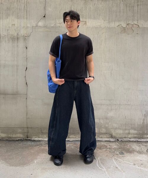 XERO（ゼロ）の「コア配色半袖Tシャツ[ブラック]（Tシャツ/カットソー・レディース・その他・LARGE/MEDIUM/X-LARGE）」の4枚目の写真