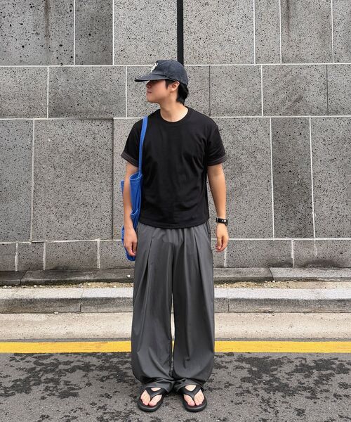 XERO（ゼロ）の「コア配色半袖Tシャツ[ブラック]（Tシャツ/カットソー・レディース・その他・LARGE/MEDIUM/X-LARGE）」の6枚目の写真