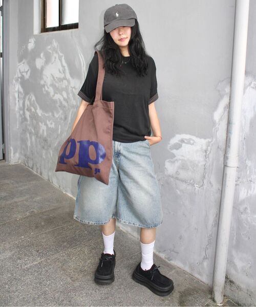 XERO（ゼロ）の「コア配色半袖Tシャツ[ブラック]（Tシャツ/カットソー・レディース・その他・LARGE/MEDIUM/X-LARGE）」の19枚目の写真