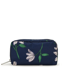 COSMETIC CLUTCH フローラルブルームズネイビー（ポーチ）｜LeSportsac