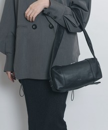 【YArKA/ヤーカ】real leather rectangle style 2way bag [bbws4] / リアルレザー横長長方形2wayバッグ