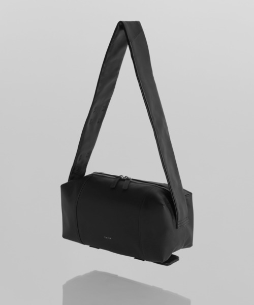 YArKA（ヤーカ）の「【YArKA/ヤーカ】real leather rectangle style 2way bag [bbws4] / リアルレザー横長長方形2wayバッグ（ショルダーバッグ・レディース・ブラック・FREE）」の3枚目の写真