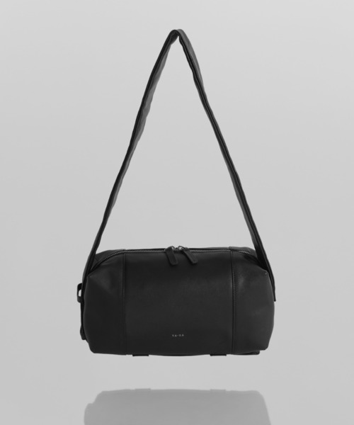 YArKA（ヤーカ）の「【YArKA/ヤーカ】real leather rectangle style 2way bag [bbws4] / リアルレザー横長長方形2wayバッグ（ショルダーバッグ・レディース・ブラック・FREE）」の4枚目の写真