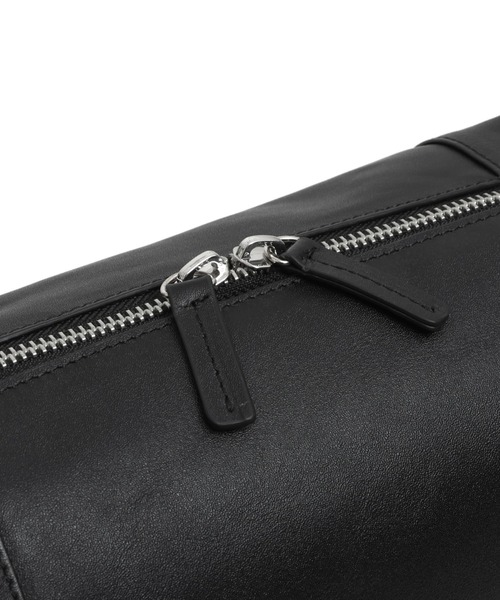 YArKA（ヤーカ）の「【YArKA/ヤーカ】real leather rectangle style 2way bag [bbws4] / リアルレザー横長長方形2wayバッグ（ショルダーバッグ・レディース・ブラック・FREE）」の11枚目の写真